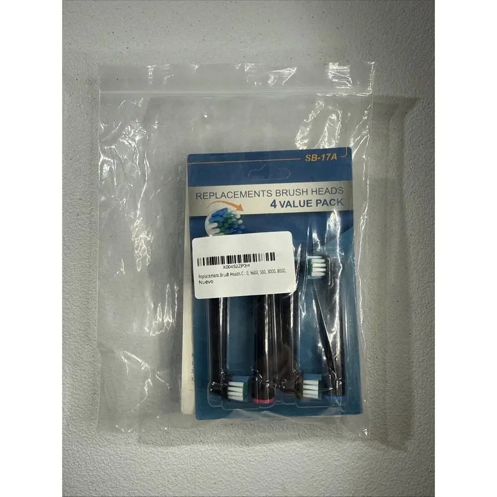 Replacement Brush Heads,Electric Toothbrush Heads,(8ct)Soft Bristles OralB Braun